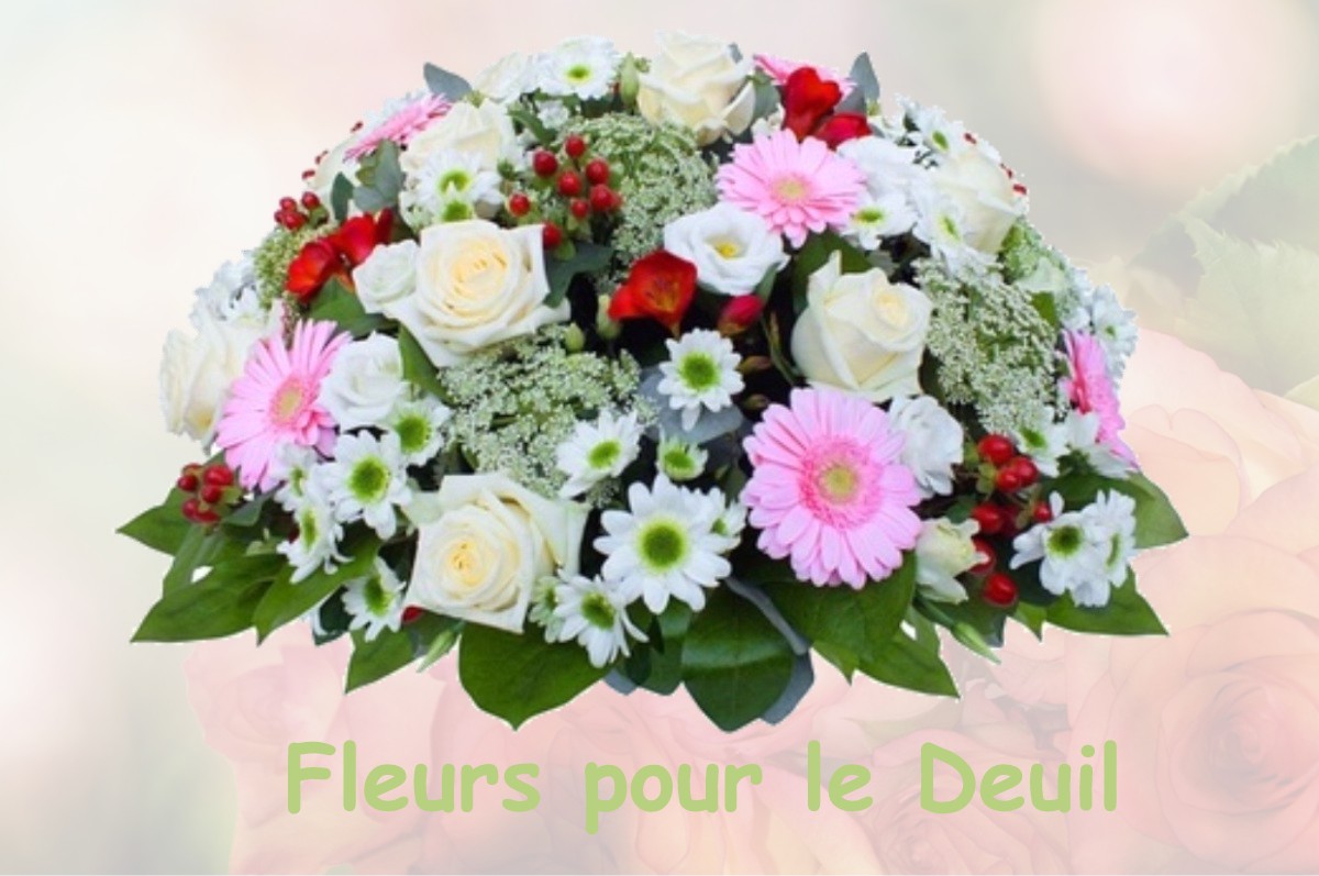 fleurs deuil FONTAINE-LE-PUITS